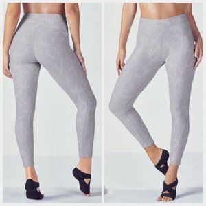Fabletics High Waisted Printed Power Hold Leggings